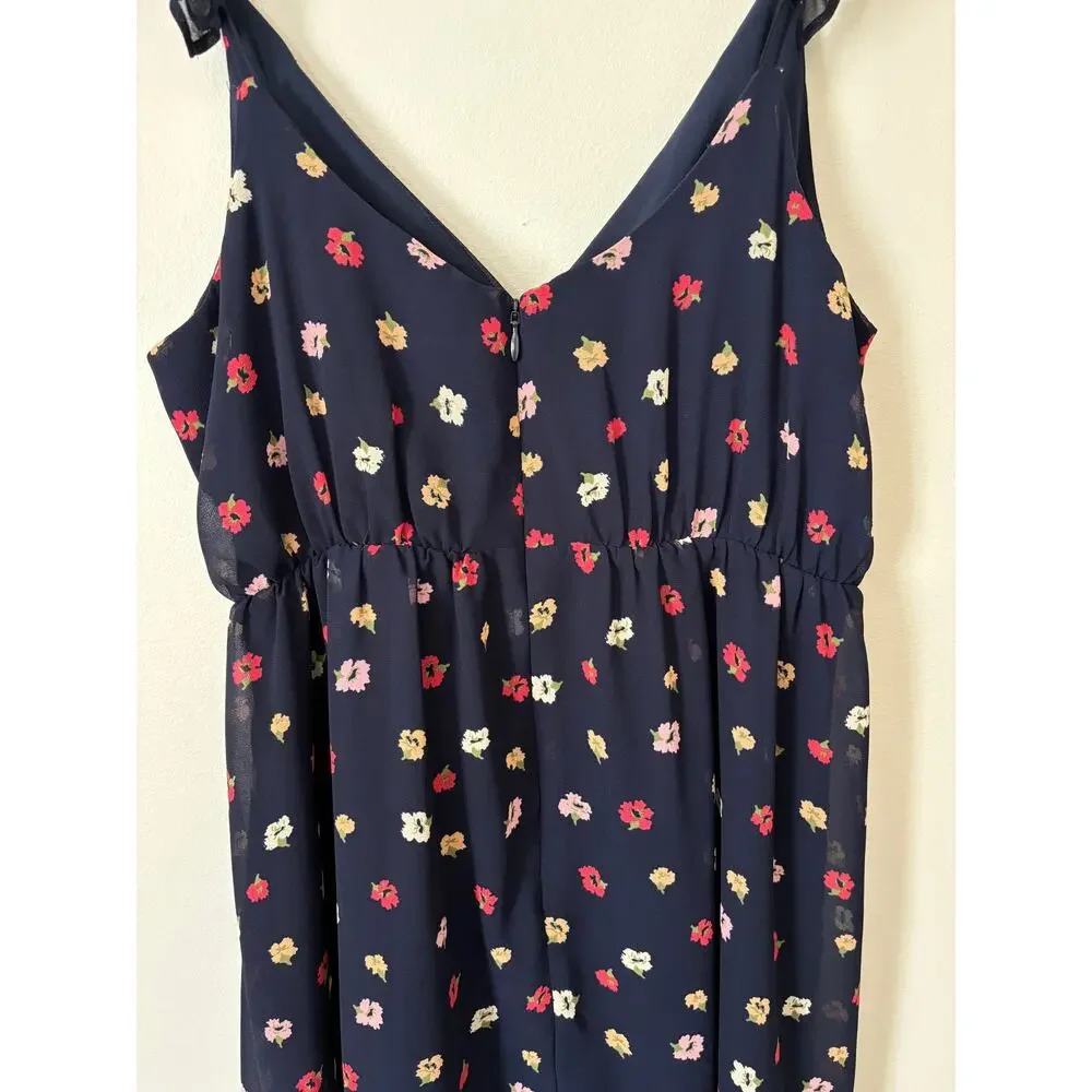 Madewell Wrap Confetti Floral Mini Dress Size 2 - Picture 7 of 12
